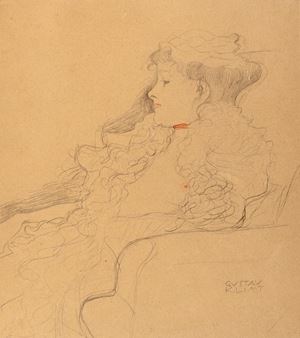 Klimt Gustav - Dalla serie Fünfundzwanzig Handzeichnungen