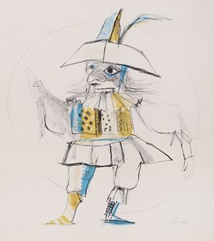 Luzzati Emanuele - Costume teatrale