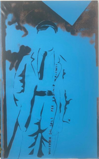 Senza titolo, serigrafia su tela, cm 140 x 88, seconda metà anni '70