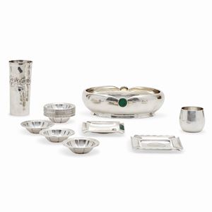  - Sixteen silver 925 objects, Italy, 20th Century