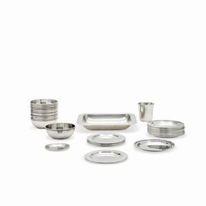  - Thirty-four silver objects, Italy, 20th Century
