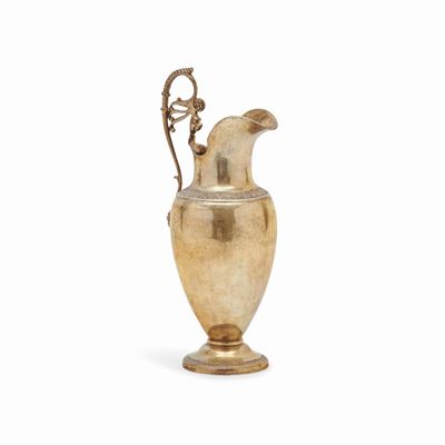 Caraffa in argento vermeil, Firenze, XVIII secolo