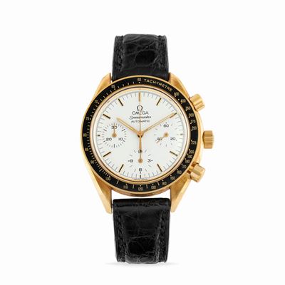 Speedmaster 175.0032, orologio da polso in oro 18k degli anni '90