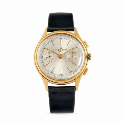 Cronografo 7034-1, oro 18k, anni '60