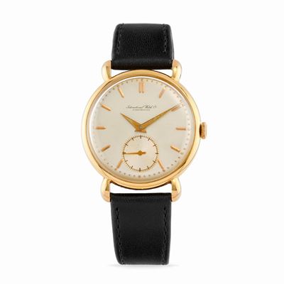 Solotempo, Orologio rotondo in oro 18k degli anni '50 con movimento a carica manuale, cal. 88