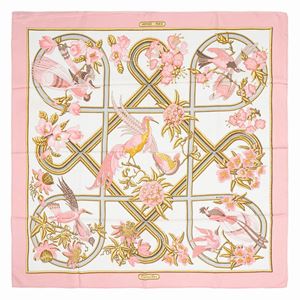  Caraibes silk twill scarf