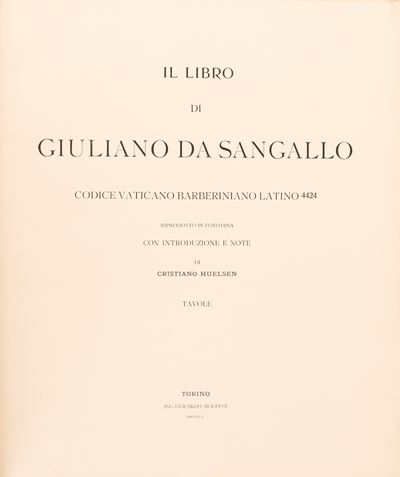 Il Libro di Giuliano da Sangallo