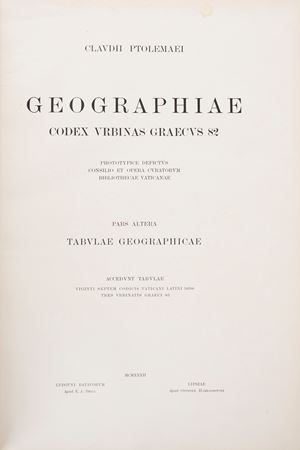 Geographiae Codex Urbinas Graecus 82