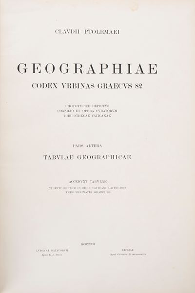 Geographiae Codex Urbinas Graecus 82