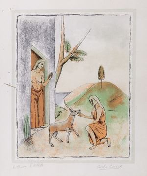 Carrà Carlo - Le figlie di Loth