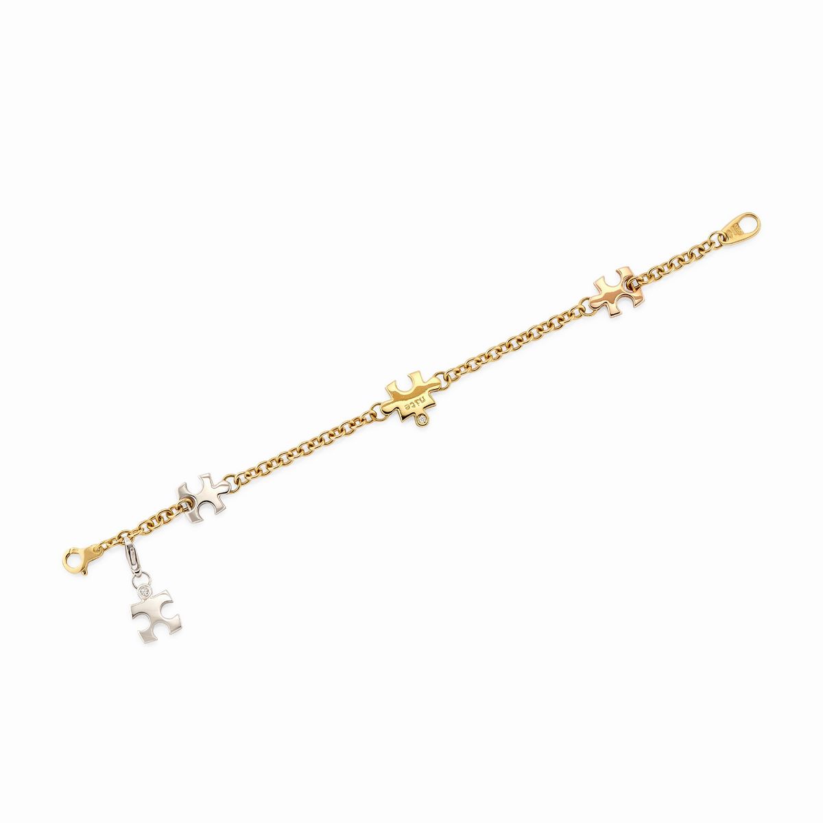 Sei Gioielli nei Tre Ori 18k e Diamanti Neri e Incolori