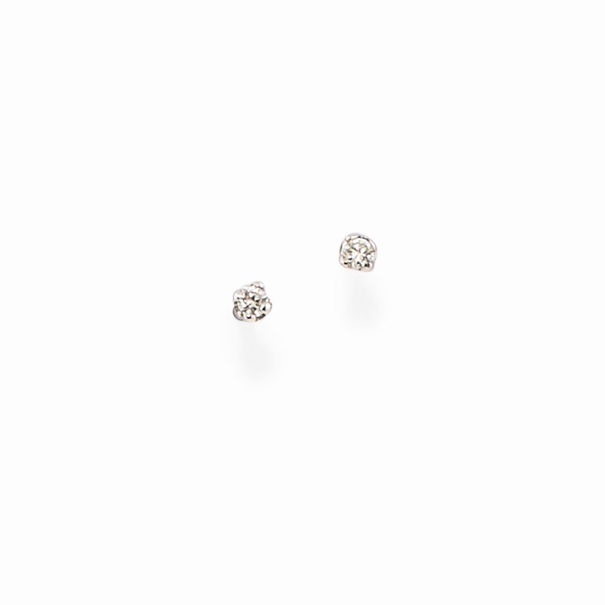 Cinque Gioielli in Oro Bianco 18k, Diamanti, Onice, Agata Bianca e Madreperla