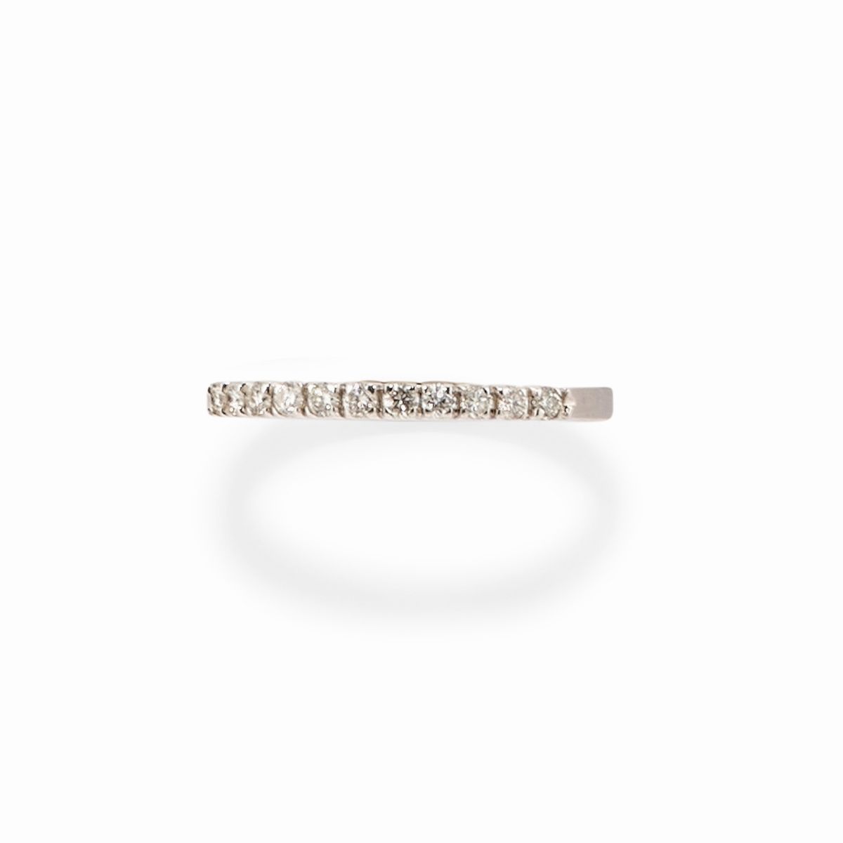 Otto Gioielli in Oro Bianco 18k e Diamanti