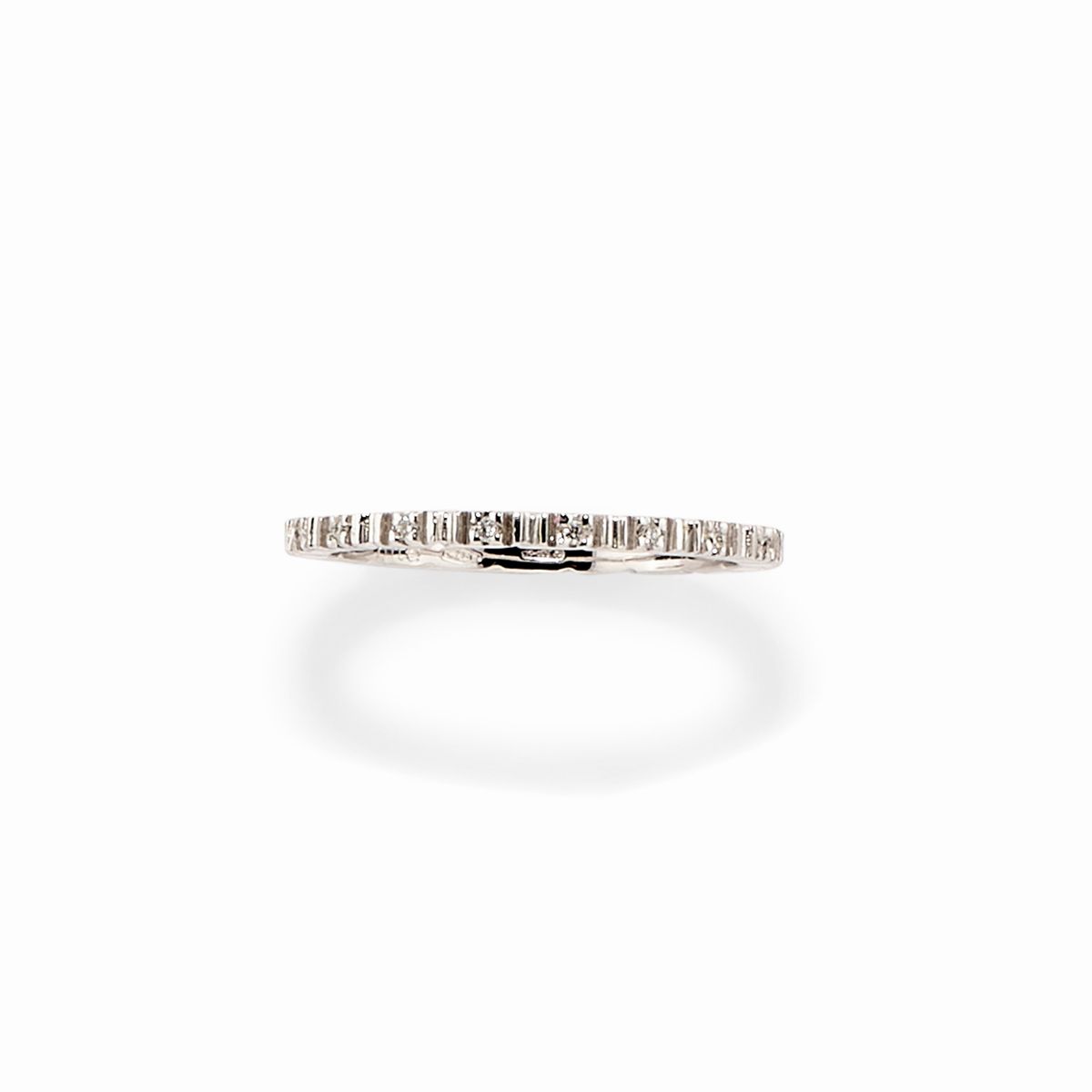 Otto Gioielli in Oro Bianco 18k e Diamanti