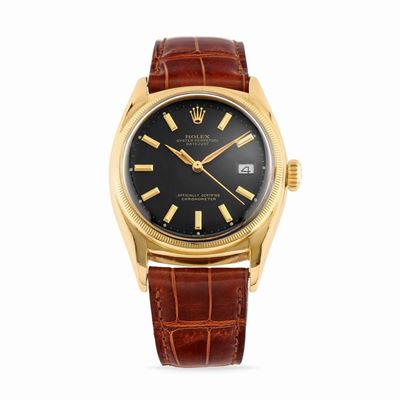 Orologio Datejust 6105, anni '50, Cassa in oro 18k