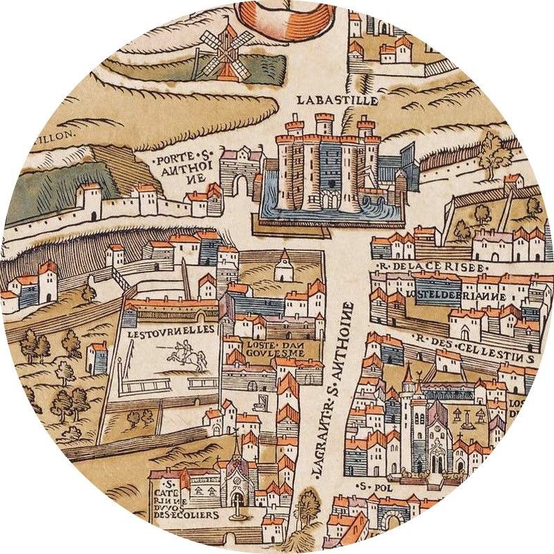 Le Plan De Paris Par Truschet Et Hoyau