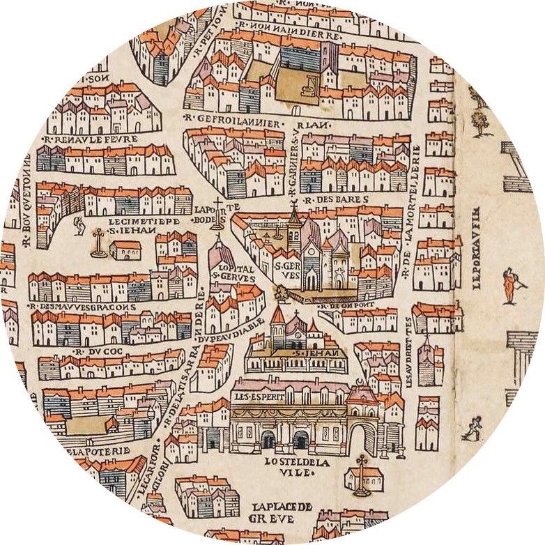 Le Plan De Paris Par Truschet Et Hoyau