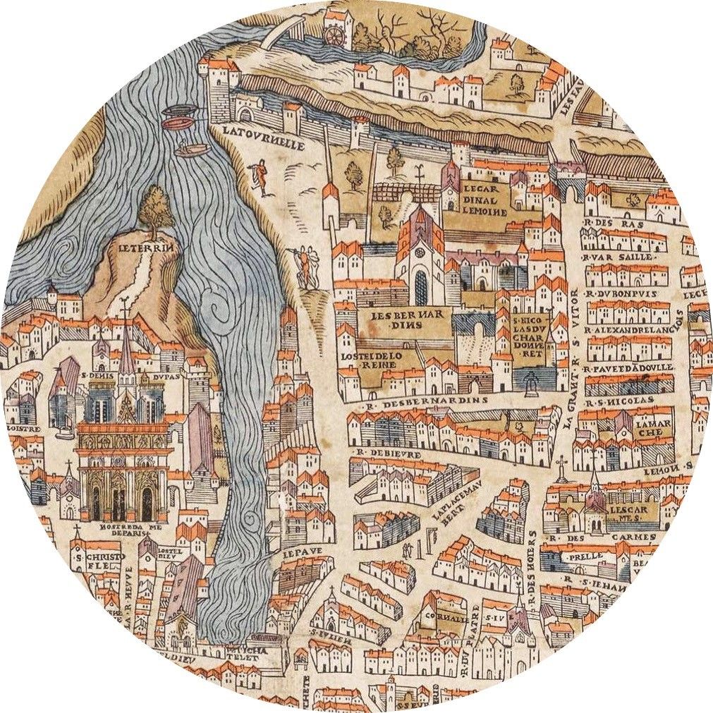 Le Plan De Paris Par Truschet Et Hoyau