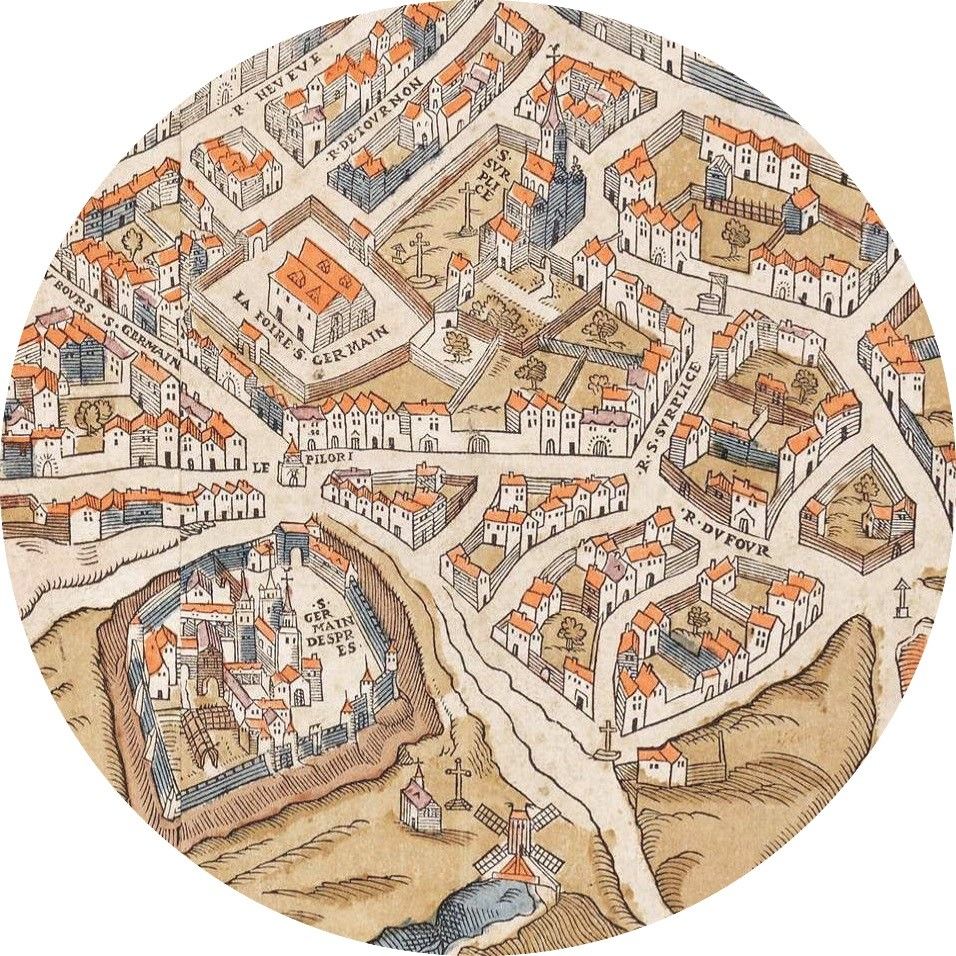 Le Plan De Paris Par Truschet Et Hoyau