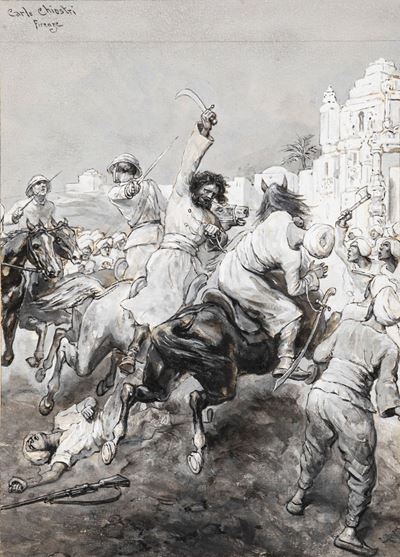 Il figlio di Yanez, tempera e biacca su cartoncino, 1928