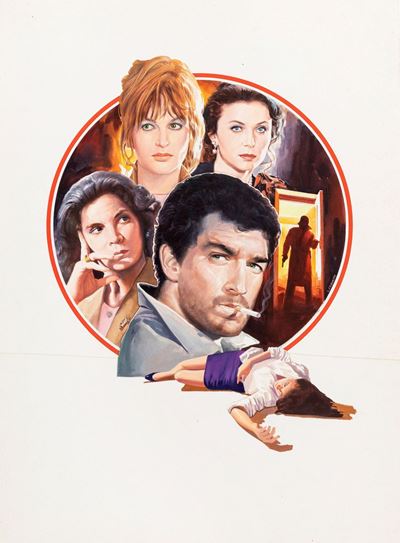 Tre passi nel delitto - Bozzetto originale per locandina del film