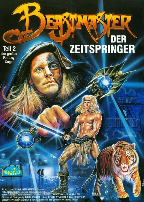 Casaro Renato & Studio - Casaro, Bozzetto originale per 'Beastmaster 2: Through the Portal of Tim...