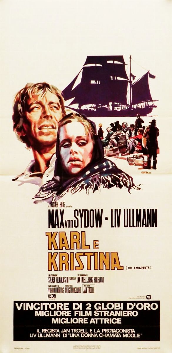 Manfredo (manfredo Acerbo) - Ciriello, Bozzetto originale per 'Karl e Kristina' (The Emigrants), ...