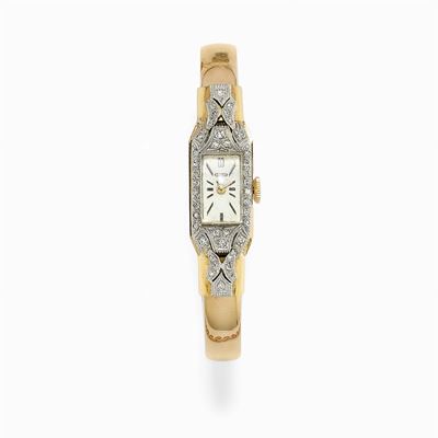 Orologio in Oro Bicolore 18k e Diamanti