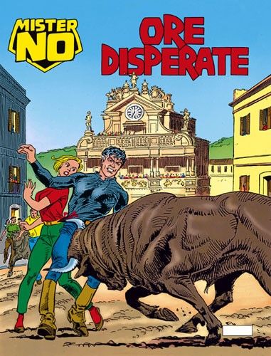Roberto Diso - Mister No - Ore disperate, matita e china su cartoncino