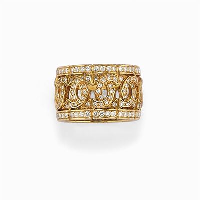 Anello in Oro 18k e Diamanti