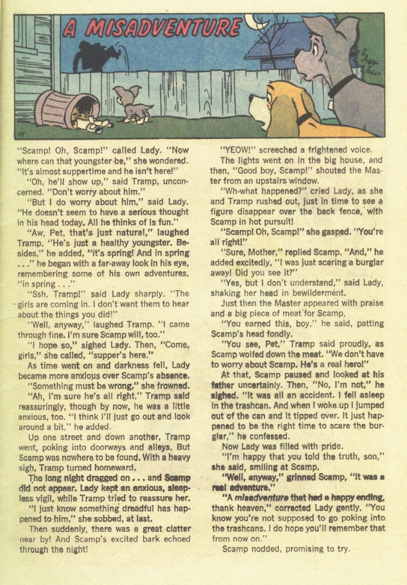 Al Hubbard - Lady and the Tramp: A Misadventure, matita e china su cartoncino