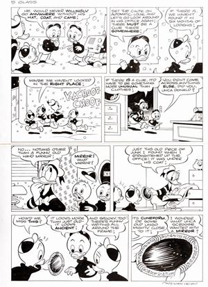 Zio Paperone e lo specchio magico