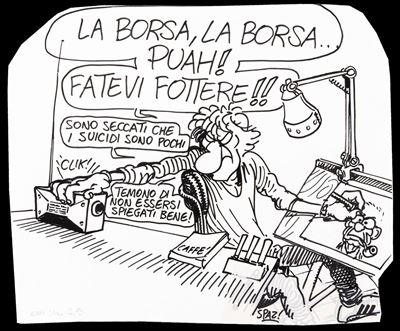 Paz & Pert, matita e china su cartoncino