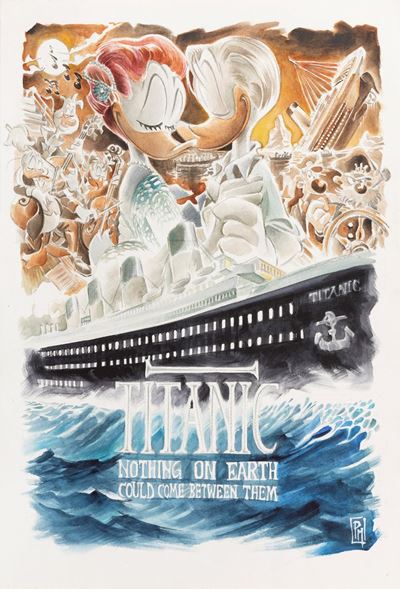 Titanic - Illustrazione originale