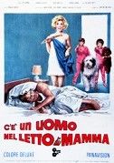 a.n.I. (autore Non Identificato) - Bozzetto originale per locandina di 'C'è un uomo nel letto di ...