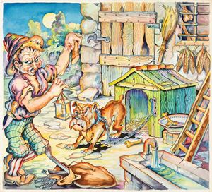 Favole esopiane -Il cane fedele