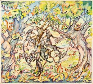 Favole esopiane -Il cervo alla fonte