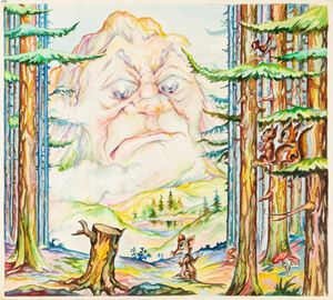 Favole esopiane -Il parto della montagna