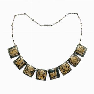 Cllana in argento 925 e oro 18k 