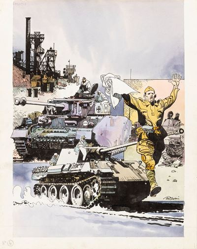La Seconda Guerra Mondiale - Originale di copertina