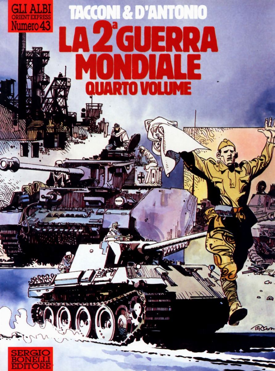Ferdinando Tacconi - La Seconda Guerra Mondiale - Originale di copertina