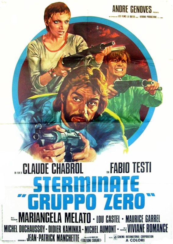 Ermanno Piero Iaia - Bozzetto per locandina del film 'Sterminate Gruppo Zero', tempera su cartonc...