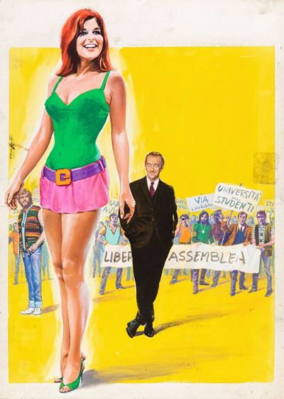 Gli anni impossibili (The Impossible Years) - Tempera su cartone