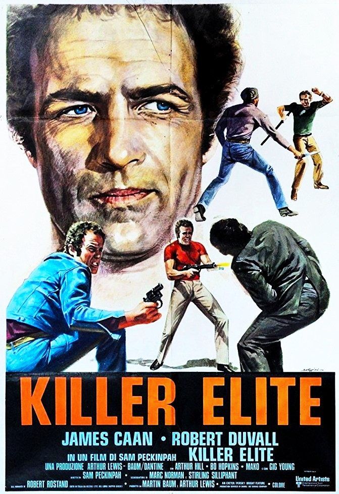 A. Serafini - Bozzetto originale per 'Killer Elite', tempera su cartoncino