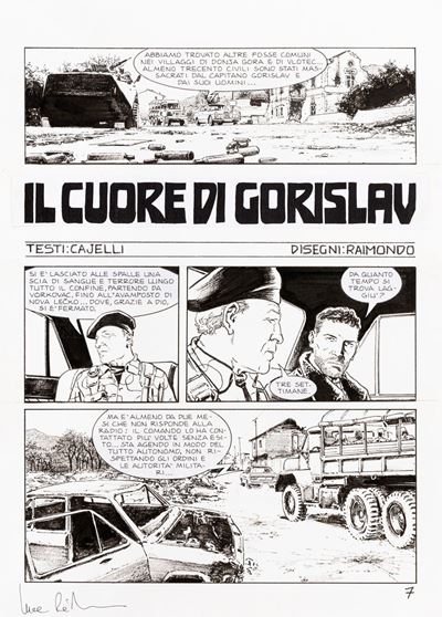 Dampyr - Il cuore di Gorislav, matita e china su cartoncino