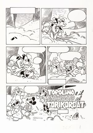 Topolino e il passaggio al Tor Korgat