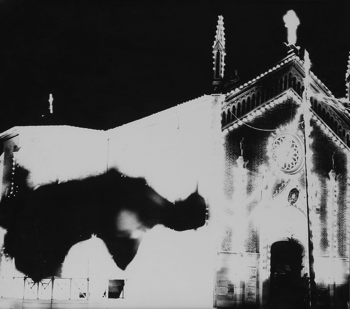 Mario Giacomelli - Basilica di Loreto, stampa in bianco e nero