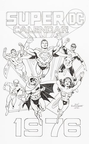 Super DC Calendar 1976