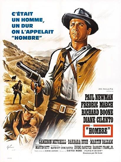 Boris Grinsson - Bozzetto per il film 'Hombre', tempera su cartone