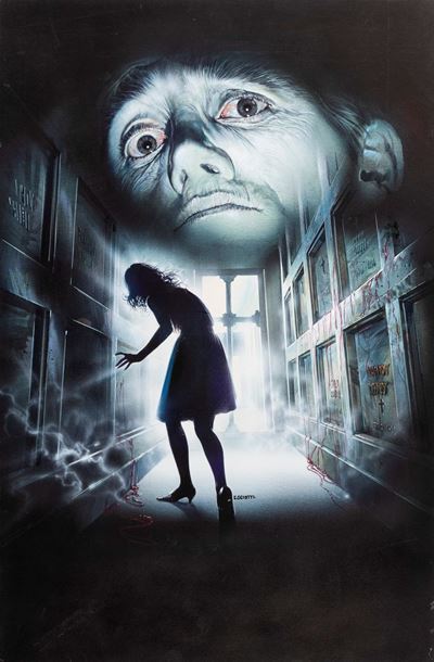 Voci dal profondo (Voices from Beyond), tempera e aerografo su cartone, 1991